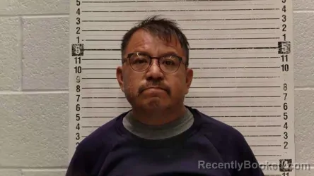 Mugshot of Julian Ortiz-Ruiz booked in Luna County, New Mexico on September 8, 2026