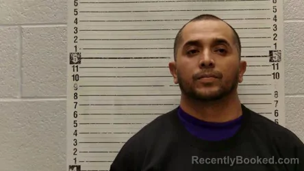 Mugshot of Luis Alberto Lopez-Jarquez booked in Luna County, New Mexico on September 8, 2026