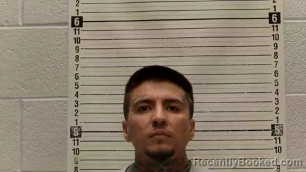 Mugshot of Jose Alfredo Roman booked in Luna County, New Mexico on September 8, 2026