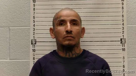 Mugshot of Esau Roman-Reyes booked in Luna County, New Mexico on September 8, 2026