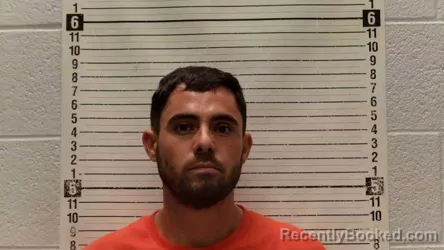 Mugshot of Jovanni Alvear-Salcido booked in Luna County, New Mexico on September 9, 2026
