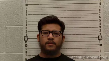 Mugshot of Juan Esquivel-Cisneros booked in Luna County, New Mexico on September 10, 2026