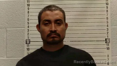 Mugshot of Saul Ayala-Navarrette booked in Luna County, New Mexico on September 10, 2026
