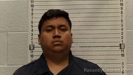 Mugshot of Francisco Garcia-Flores booked in Luna County, New Mexico on September 10, 2026