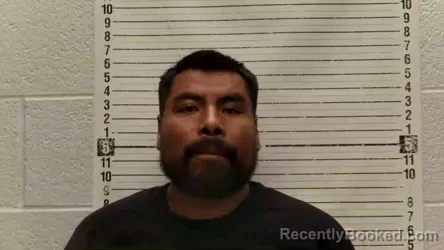 Mugshot of Nicefro Pacheco-Ruiz booked in Luna County, New Mexico on September 10, 2026