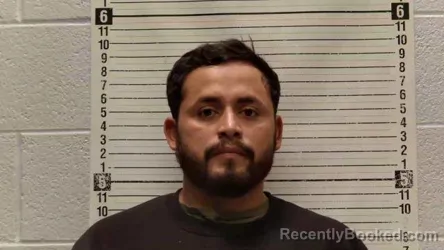 Mugshot of Celio Guncay-Castro booked in Luna County, New Mexico on September 11, 2026