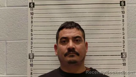 Mugshot of Luis Medina-Vargas booked in Luna County, New Mexico on September 11, 2026