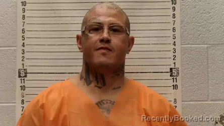 Mugshot of Sergio Lozoya Rodriguez booked in Luna County, New Mexico on September 14, 2026