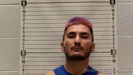 Mugshot of Daniel Delgado booked in Luna County, New Mexico on September 13, 2026