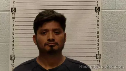 Mugshot of Wilmer Perez-Mazariegos booked in Luna County, New Mexico on September 14, 2026
