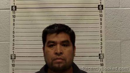 Mugshot of Santiago Jimenez-Giron booked in Luna County, New Mexico on September 14, 2026