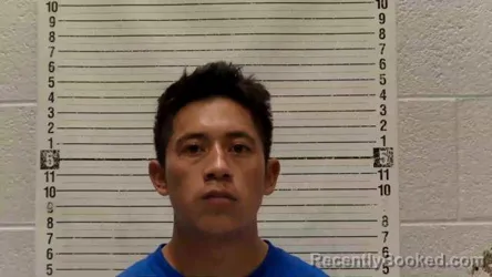 Mugshot of Byron Guaman-Pena booked in Luna County, New Mexico on September 14, 2026
