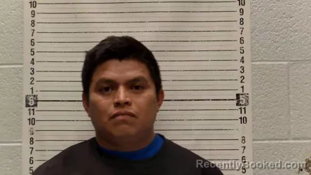 Mugshot of Raul Laureano-Hernandez booked in Luna County, New Mexico on September 14, 2026