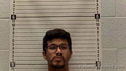 Mugshot of Erick Funez-Ardon booked in Luna County, New Mexico on September 14, 2026