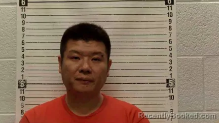 Mugshot of Shangyong Li booked in Luna County, New Mexico on September 14, 2026