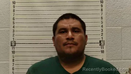 Mugshot of Luis Castaneda-Corrales booked in Luna County, New Mexico on September 14, 2026