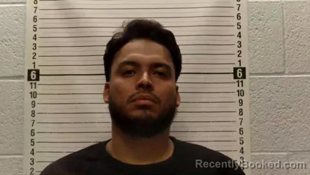 Mugshot of Artemio Saucedo-Gonzalez booked in Luna County, New Mexico on September 14, 2026