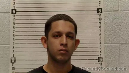 Mugshot of Anthony Aspiazu-Mendoza booked in Luna County, New Mexico on September 14, 2026
