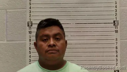 Mugshot of Juan Diaz-Diaz booked in Luna County, New Mexico on September 15, 2026