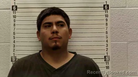 Mugshot of Salvador Ortega booked in Luna County, New Mexico on September 15, 2026
