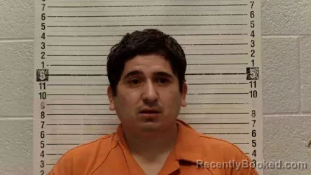 Mugshot of Rene Garcia booked in Luna County, New Mexico on September 16, 2026