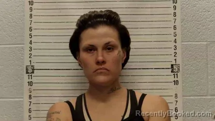 Mugshot of Krista Allensworth booked in Luna County, New Mexico on September 16, 2026