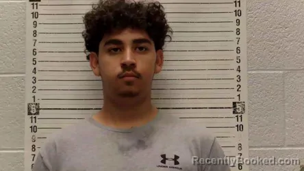 Mugshot of Daniel Isaiah Flores booked in Luna County, New Mexico on September 19, 2026