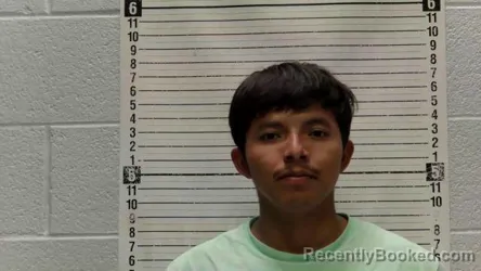 Mugshot of Bairon Hernandez-Cruz booked in Luna County, New Mexico on September 21, 2026