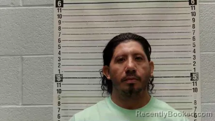 Mugshot of Jose Guillen Flores booked in Luna County, New Mexico on September 21, 2026