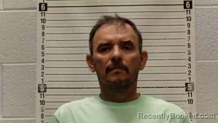 Mugshot of Victor Hugo Partida-Estrada booked in Luna County, New Mexico on September 21, 2026