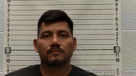Mugshot of Leonardo Juan-Gonzalez booked in Luna County, New Mexico on September 22, 2026