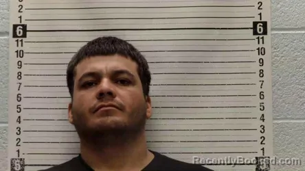 Mugshot of Javier Reyes-Mendez booked in Luna County, New Mexico on September 22, 2026