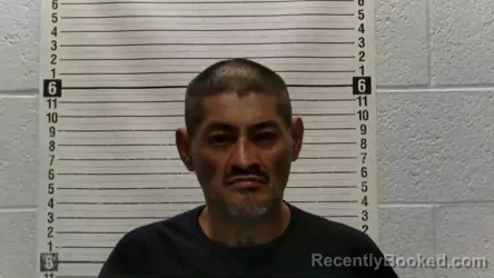 Mugshot of Oscar Pacheco booked in Luna County, New Mexico on September 23, 2026