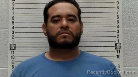 Mugshot of Aurelio Escobar Escobar-Chavez booked in Luna County, New Mexico on September 24, 2026