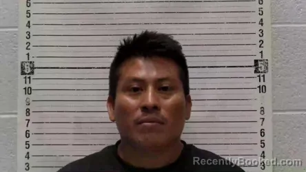 Mugshot of Carlos Ek-Pech booked in Luna County, New Mexico on September 25, 2026