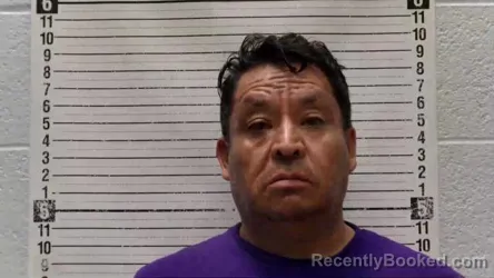 Mugshot of Rigoberto Samperio-Rocha booked in Luna County, New Mexico on September 25, 2026