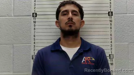 Mugshot of Saul Romero booked in Luna County, New Mexico on September 27, 2026