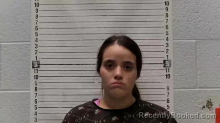 Mugshot of Alexandra Lucero booked in Luna County, New Mexico on September 30, 2026