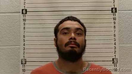 Mugshot of Manuel Montes booked in Luna County, New Mexico on October 2, 2026