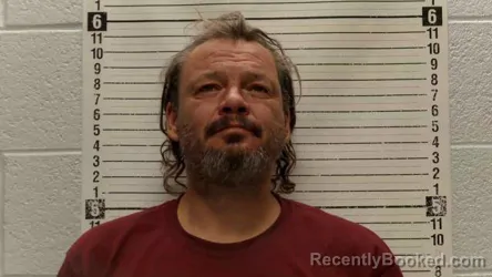 Mugshot of Alex John Apodaca booked in Luna County, New Mexico on October 3, 2026