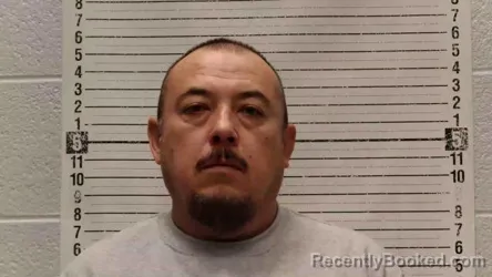 Mugshot of Juvenal Perez-Mata booked in Luna County, New Mexico on October 8, 2026