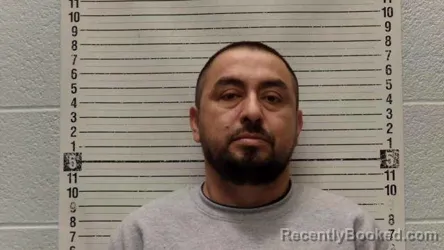 Mugshot of Jesus David Veleta booked in Luna County, New Mexico on October 9, 2026