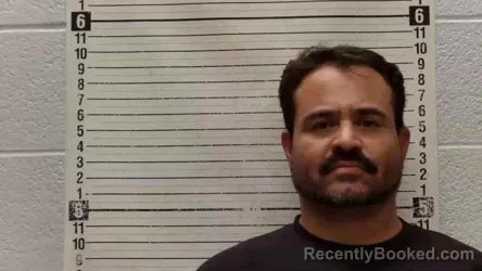 Mugshot of Jose Antonio Ruiz-Jimenez booked in Luna County, New Mexico on October 9, 2026