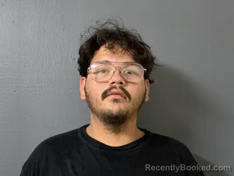 Mugshot of Khrystian Enrique Jimenez booked in Hardee County, Florida on August 7, 2026