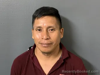 Mugshot of Nery Aurelino Mauricio-Coronado booked in Hardee County, Florida on August 30, 2026