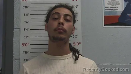 Mugshot of JOSIAH ARVIZU booked in Sandoval County, New Mexico on March 24, 2026