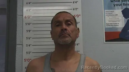 Mugshot of RAYMER SHAW booked in Sandoval County, New Mexico on March 25, 2026
