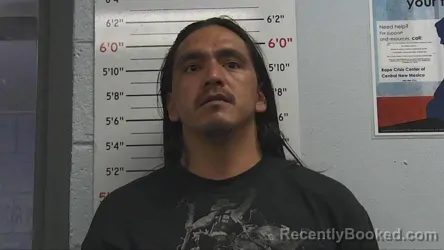 Mugshot of CLOVIS LOVATO booked in Sandoval County, New Mexico on March 26, 2026