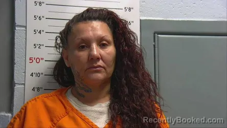 Mugshot of CHARLENE CONSUELO PACHECO booked in Sandoval County, New Mexico on March 30, 2026