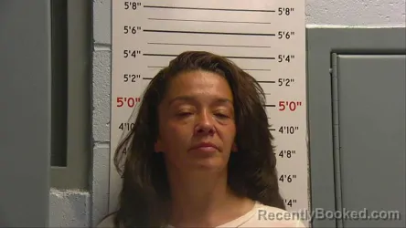 Mugshot of KAYLA ARANDA booked in Sandoval County, New Mexico on April 7, 2026